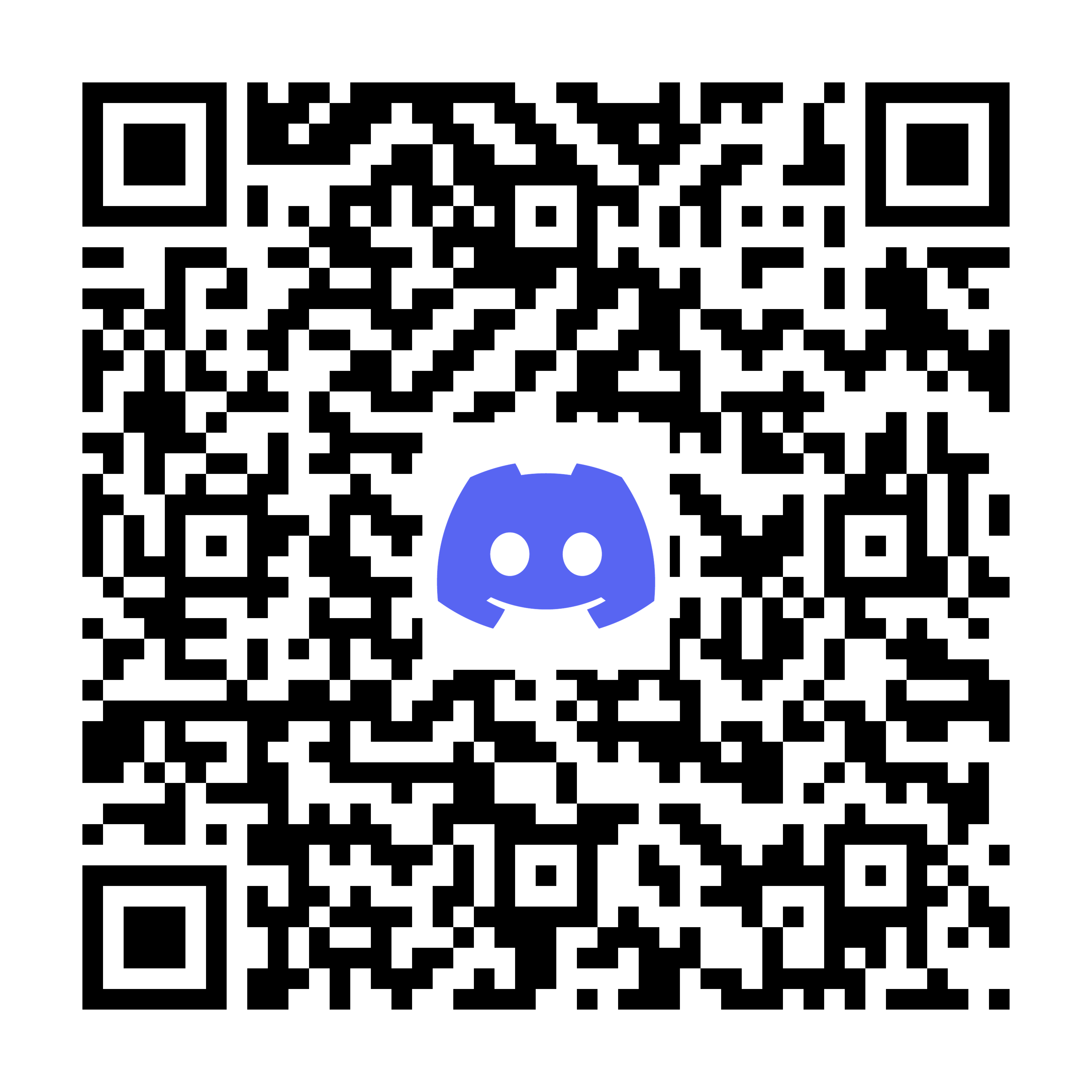 QR code for the Discord server
